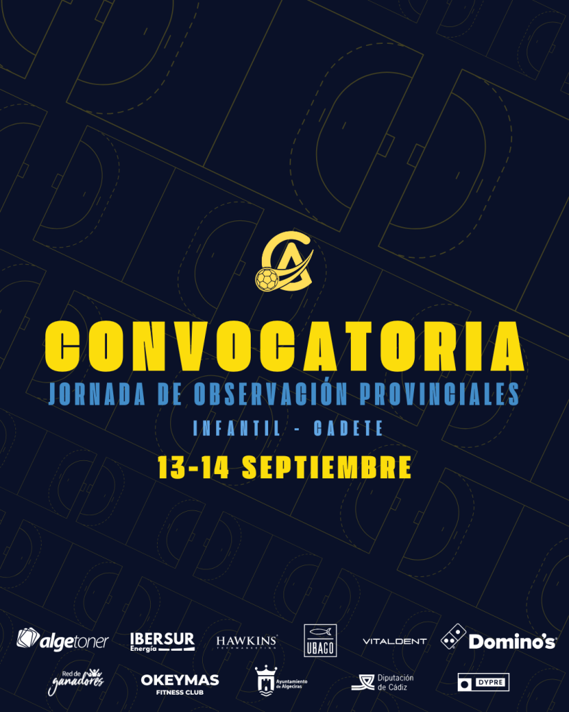 Concentración preparatoria para el Campeonato de Selecciones Provinciales 13 y 14 Sep.