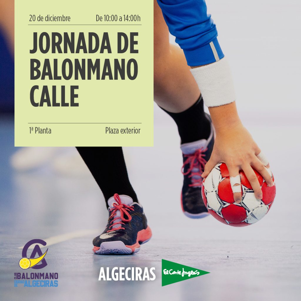 IV Jornada de Balonmano Calle El Corte Inglés