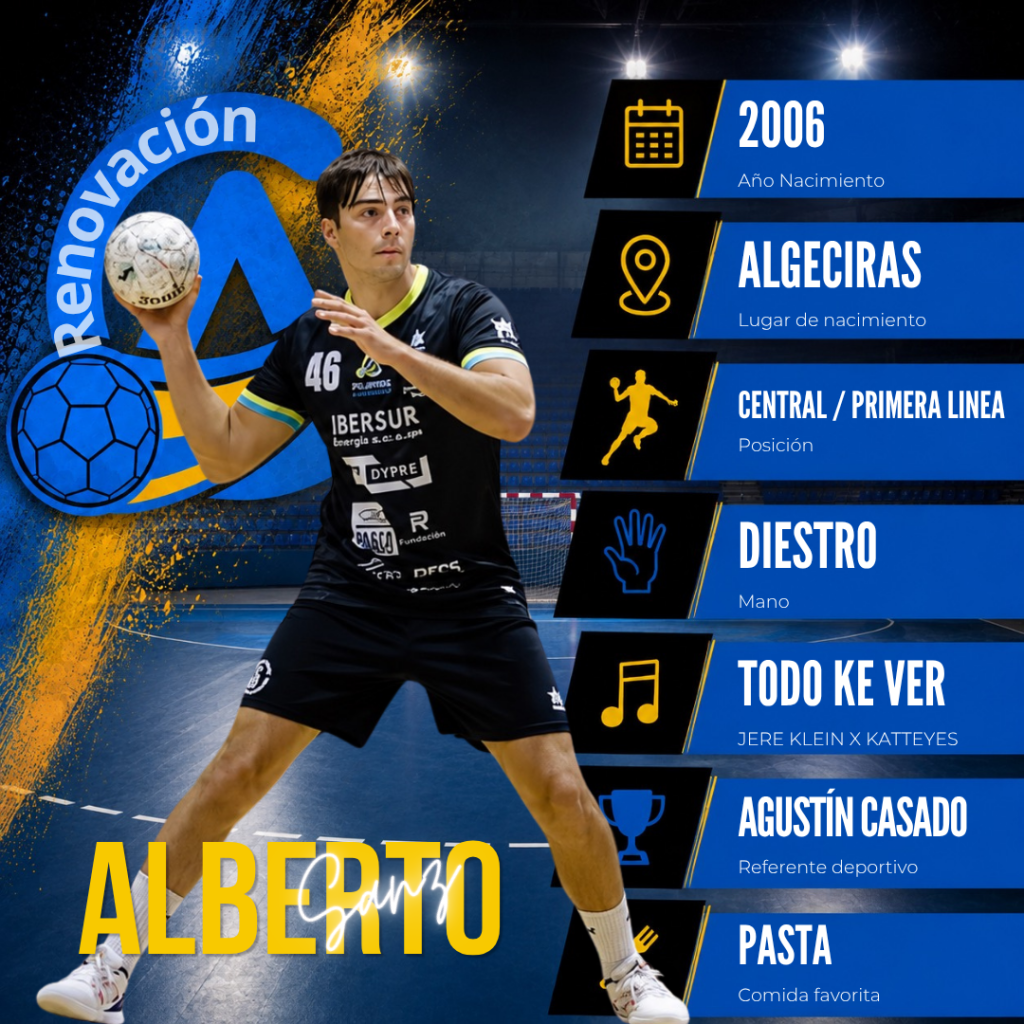 TEMPORADA 26/27 ↔ ALBERTO SANZ ↔  RENOVACIÓN